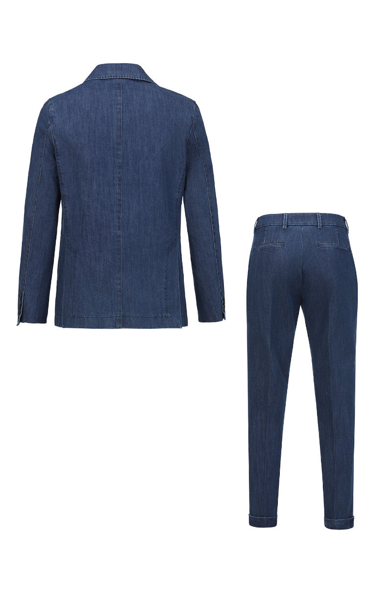 SUIT116 デニムスーツ / Col：JEANS