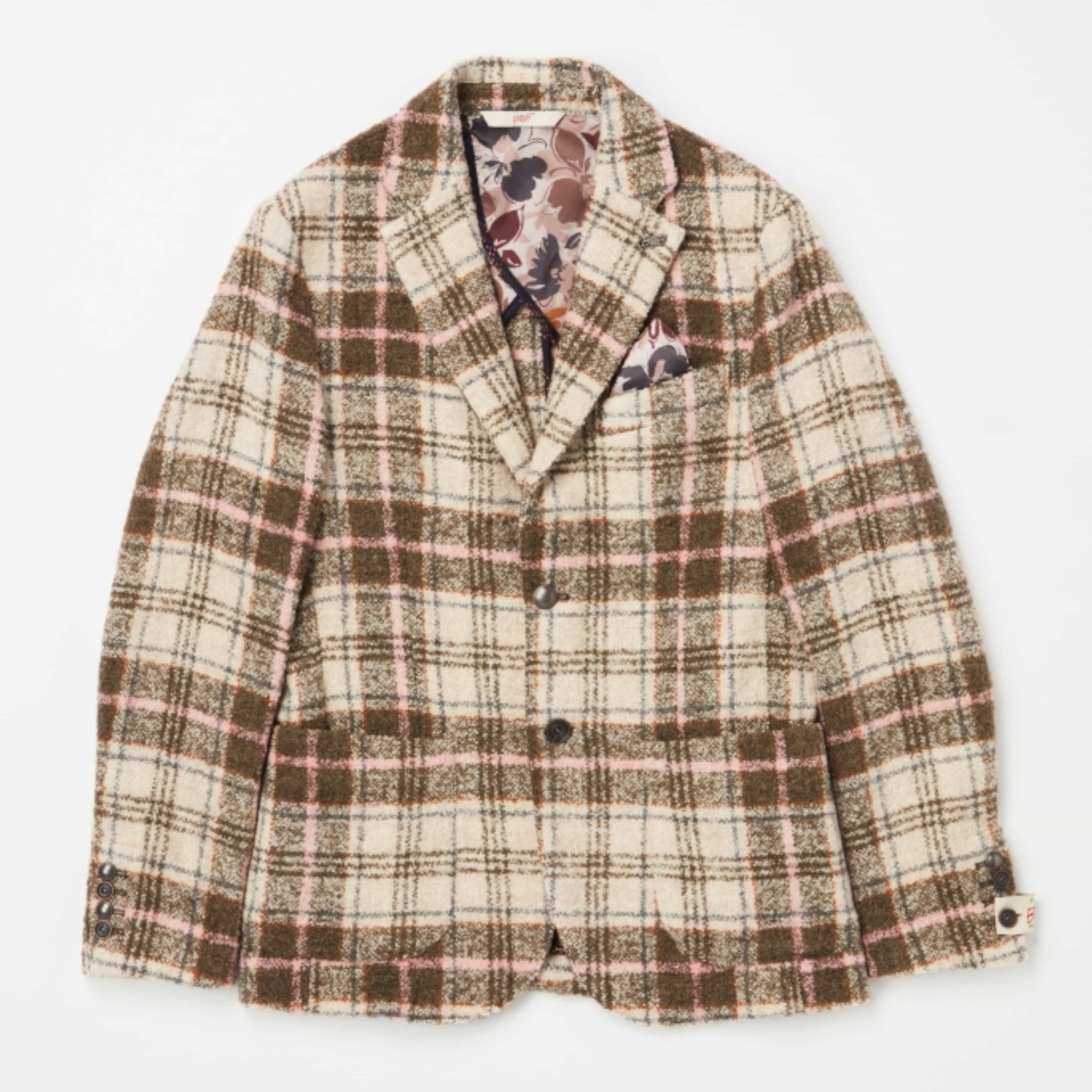 【24AW】Tartan Check Jacket 074741132 BOB POCK316JP / VAR2