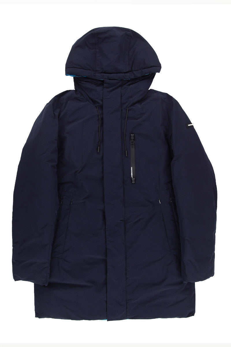 【FREEDOMDAY】ECOダウン リバーシブルコート / Col：NAVY ネイビー