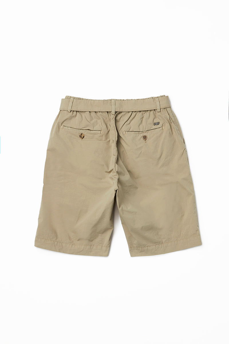 【25SS新作】Belted Short Pants / Col：SAFARY ベージュ系
