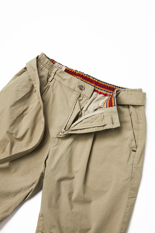ベルテッドバミューダパンツ / Col：SAFARY ベージュ系