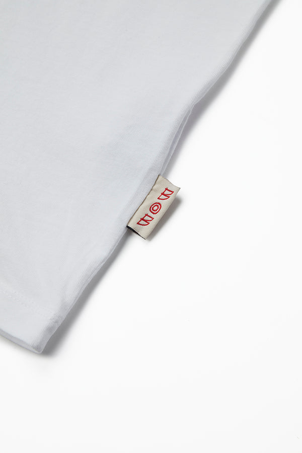 ハンドステッチＴシャツ / Col：BIANCO