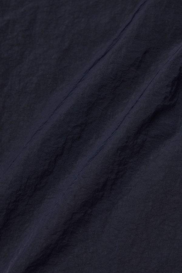 テクニカルファブリックフードブルゾン / Col：AGATA スモーキーブルー