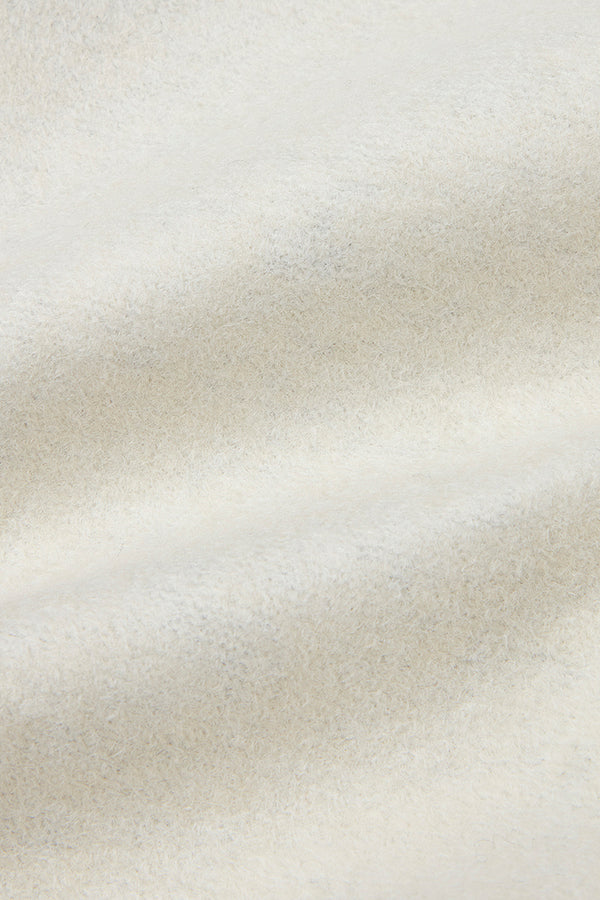 SMIT153 ニットスリーブボンディングジャケット / Col：PANNA ホワイト系