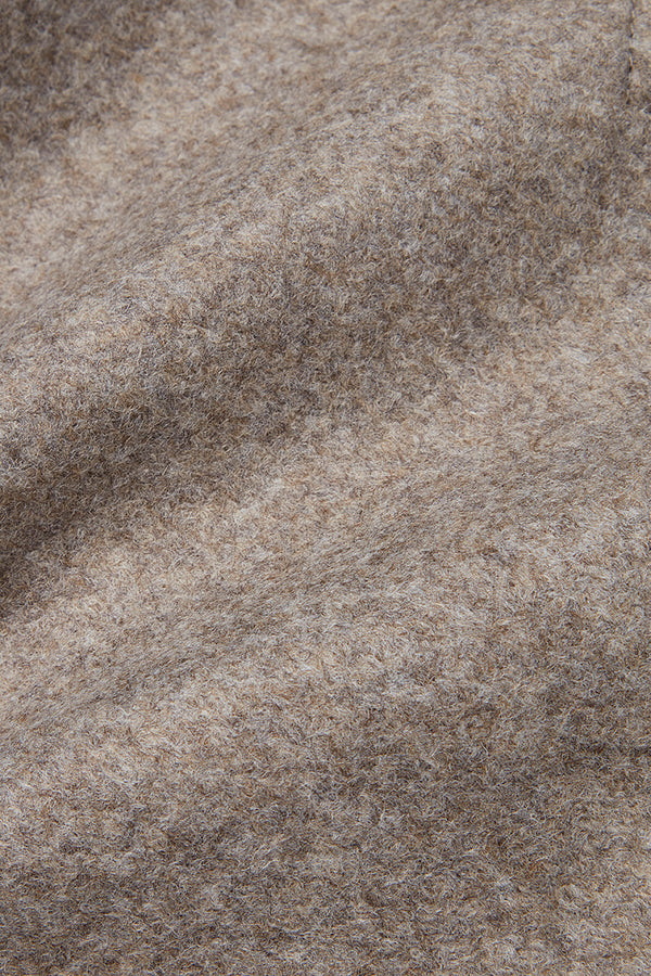 SMIT153 ニットスリーブボンディングジャケット / Col：TORTORA ベージュ系