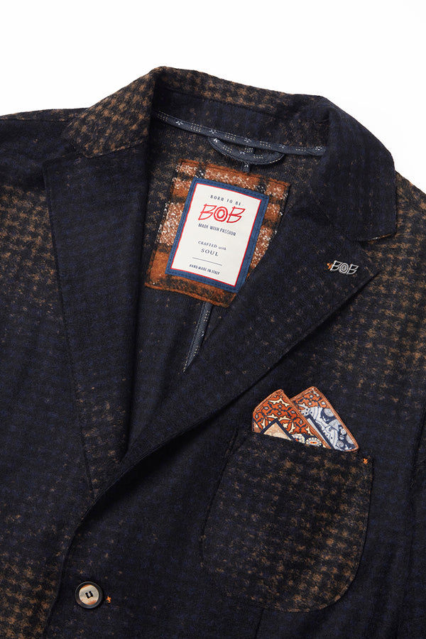 HARL125 フェードチェックジャケット / Col：UNICA