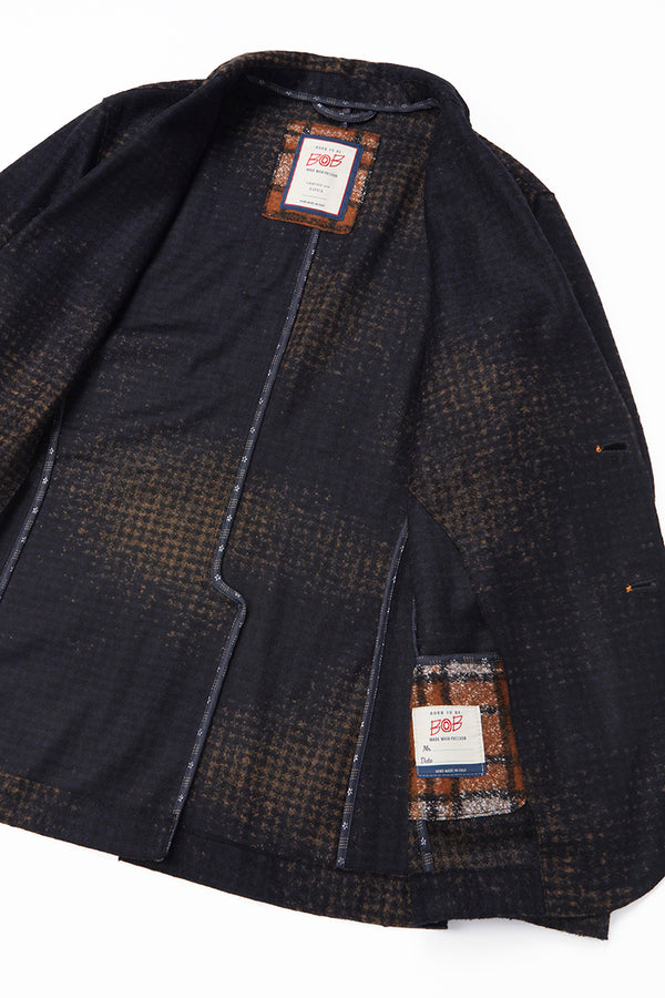 HARL125 フェードチェックジャケット / Col：UNICA