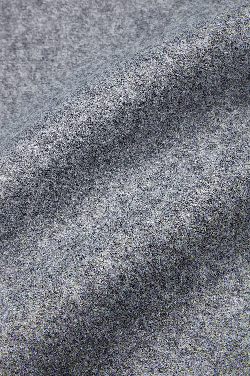 AND153 ボンディングチェスターコート / COL：CENERE グレー系