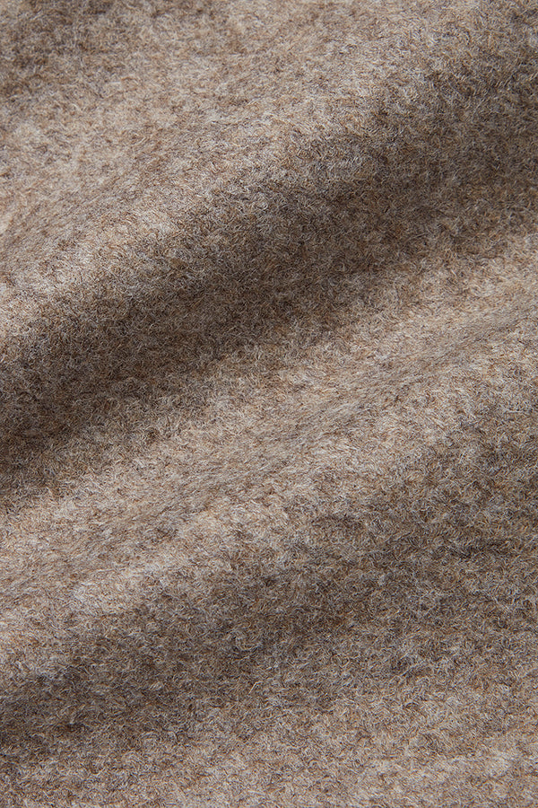 AND153 ボンディングチェスターコート / COL：TORTORA ベージュ