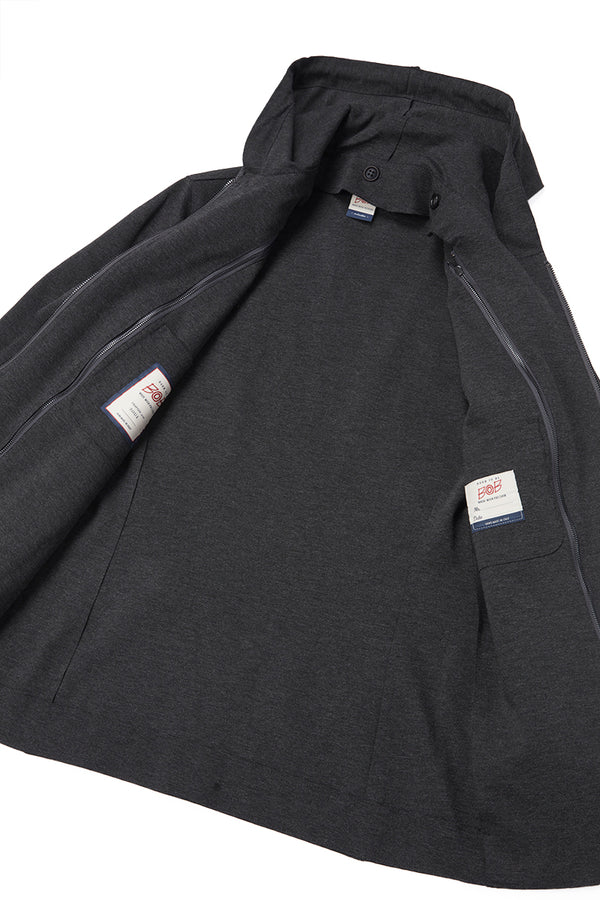 ROB114 デタッチャブルフード ライトジャケット / Col：ANTRA グレー系