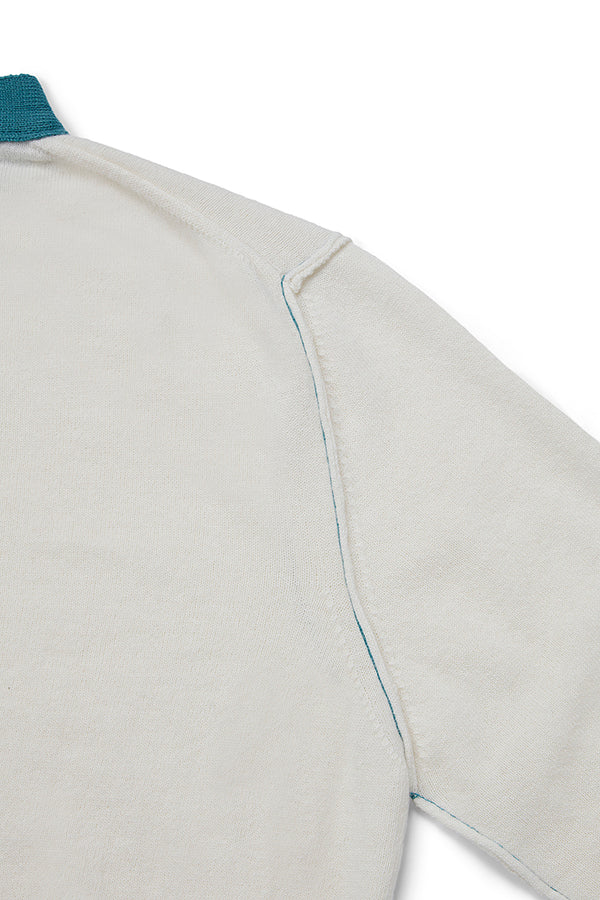 ARIC カシミヤブレンドハイゲージニット / COL：LATTE ホワイト系