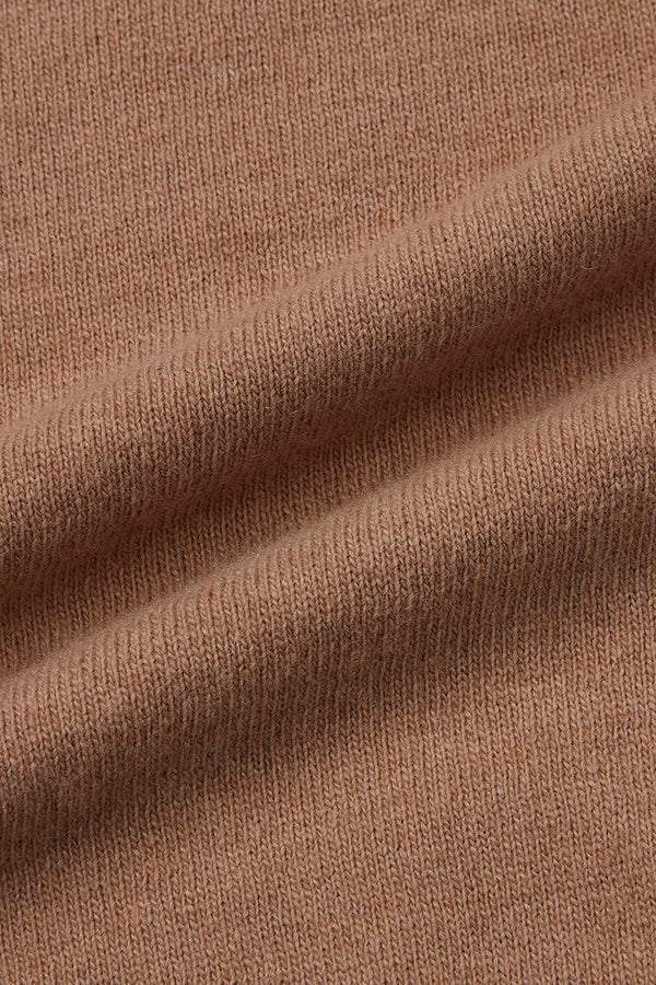 ARIC カシミヤブレンドハイゲージニット / COL：BEIGE ベージュ系