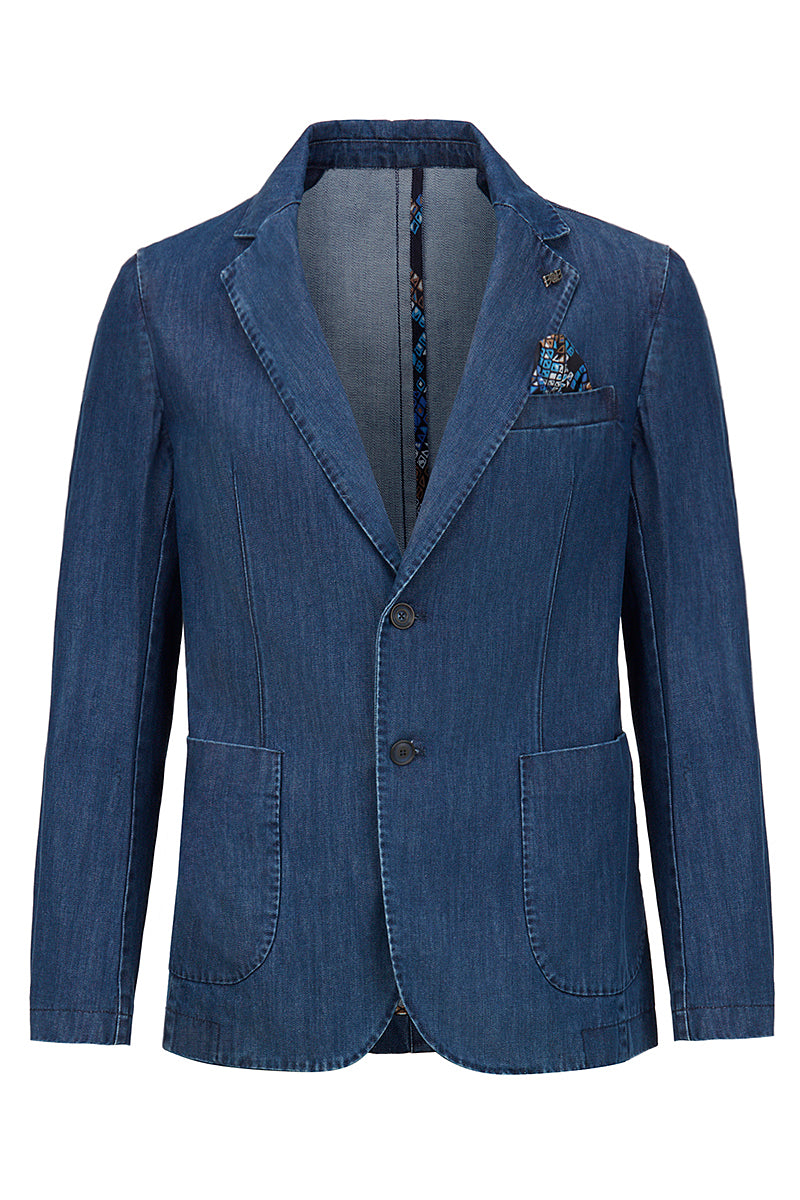 SUIT116 デニムスーツ / Col：JEANS