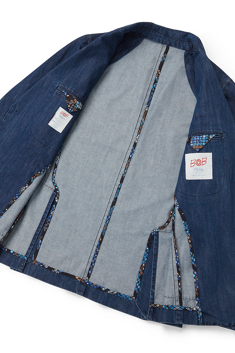 SUIT116 デニムスーツ / Col：JEANS