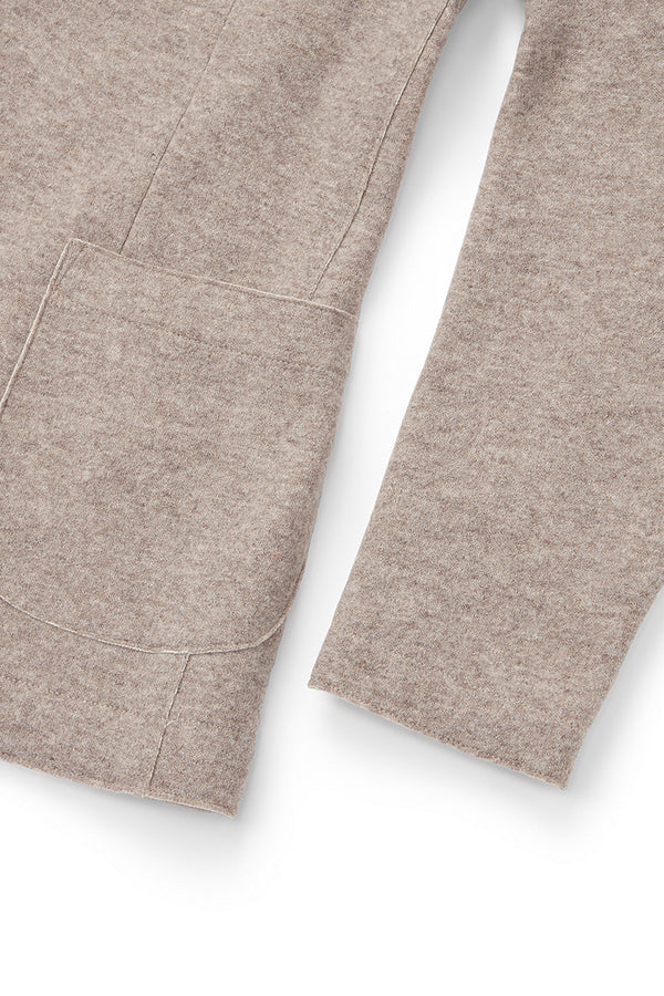 SOFT139 ライトボンディングジャケット / Col：COL1 グレイッシュベージュ