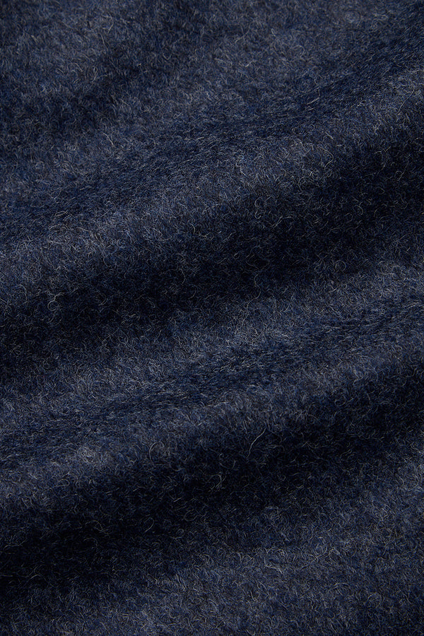 DRUG159 プレーンニットジレ / COL：JEANS インディゴ系