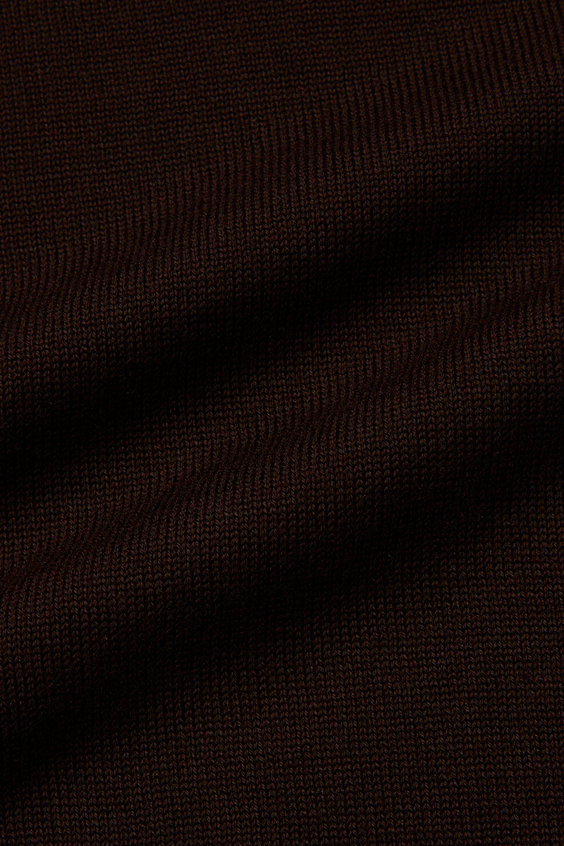 LUBE リバーシブルハイネックニット / COL：MORO＆BORDEAUX