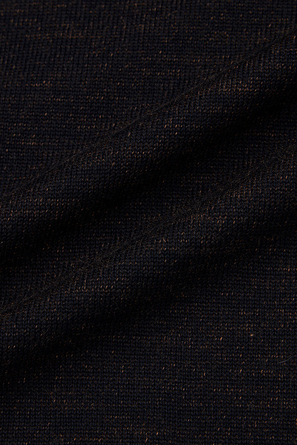 LUBE リバーシブルハイネックニット / COL：BLU＆BEIGE ネイビー＆ベージュ