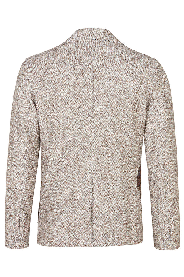 MARDEN173 パッチワークパターン ジャケット / Col：NOCE