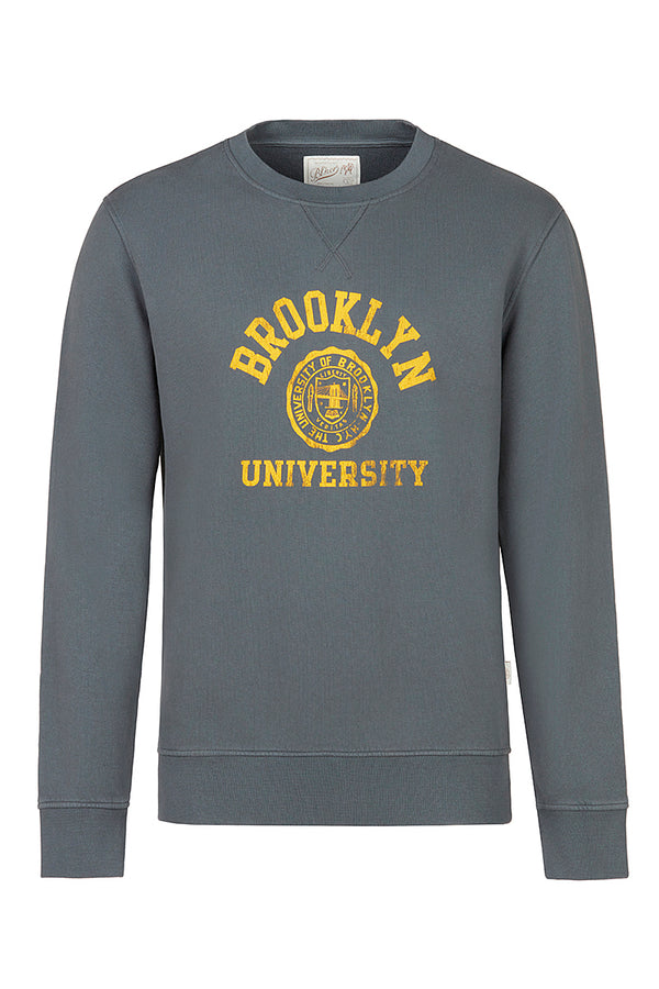 【B’lKER】 カレッジロゴスウェット / Col：FADED BLK フェードブラック