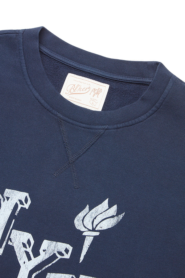 【B’lKER】 ヴィンテージロゴスウェット / Col：NAVY ネイビー系