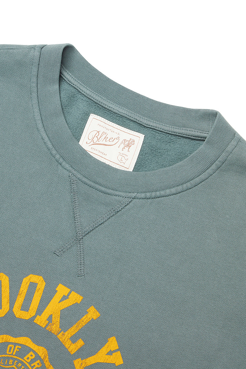 【B’lKER】 カレッジロゴスウェット / Col：GREEN グリーン