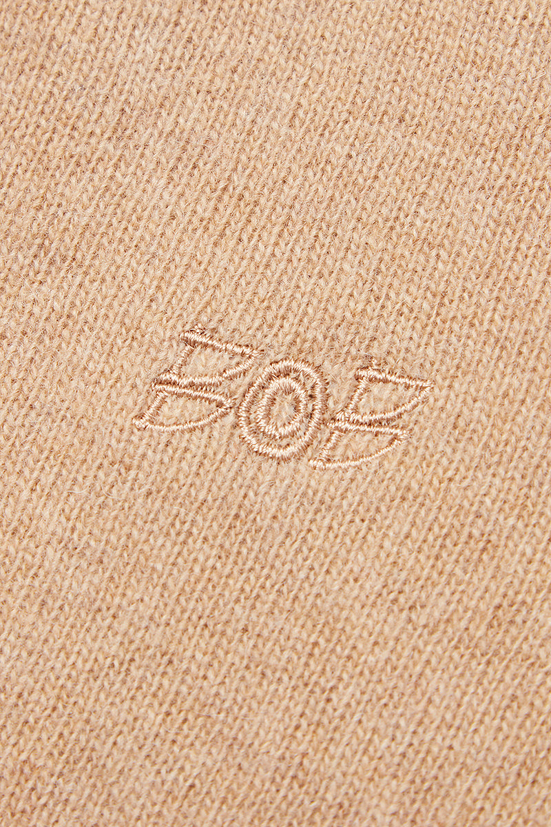 FLY3 カシミヤコットン リバーシブル タートルネック ニット 52 ベージュ RIVER カシミヤブレンドタートルネックニット / COL：BEIGE ベージュ系