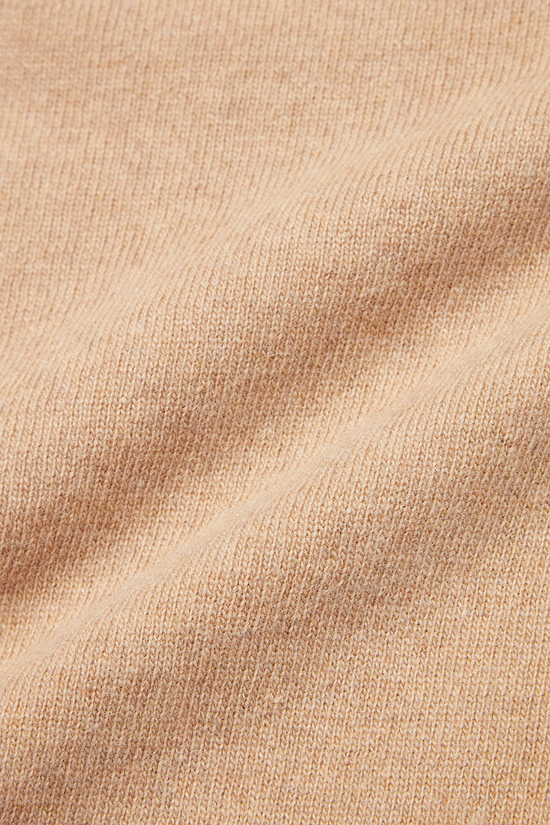 RIVER カシミヤブレンドタートルネックニット / COL：BEIGE ベージュ系