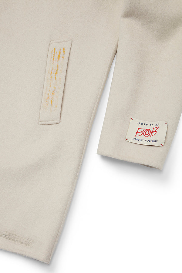 OPEN ハンドペイントデザインチェスターコート / COL：PANNA