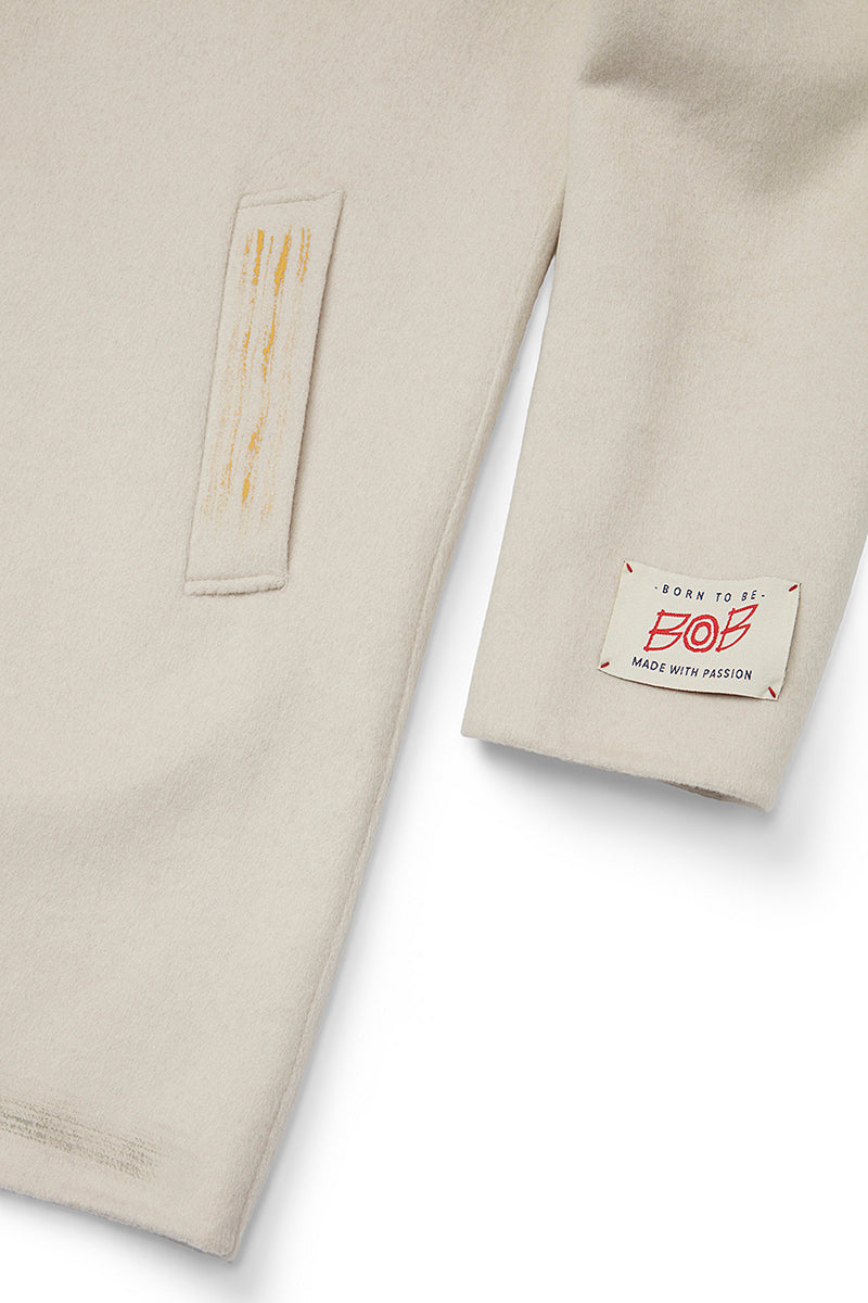 OPEN ハンドペイントデザインチェスターコート / COL：PANNA