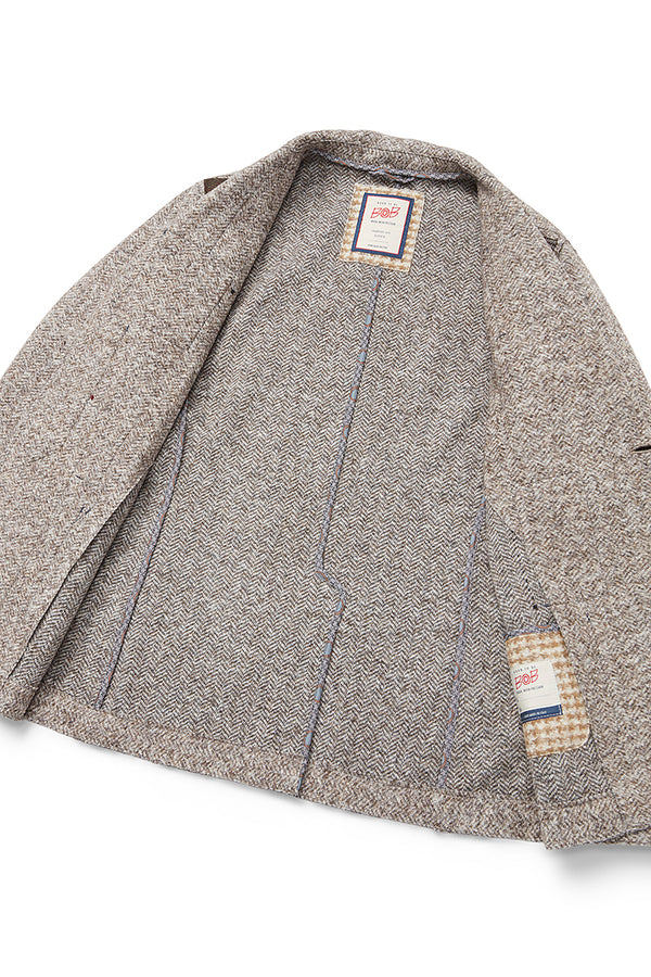 MARDEN173 パッチワークパターン ジャケット / Col：NOCE