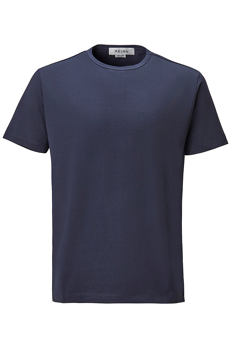 【REIGN】シルケットTシャツ / Col：PIETRA グレー系