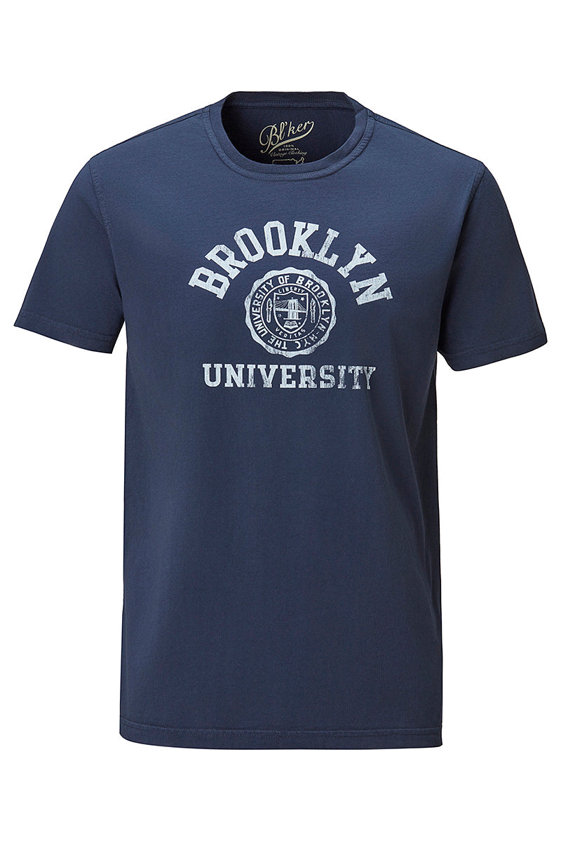 【B’lKER】 カレッジロゴロゴTシャツ / Col：FADED BLK フェードブラック