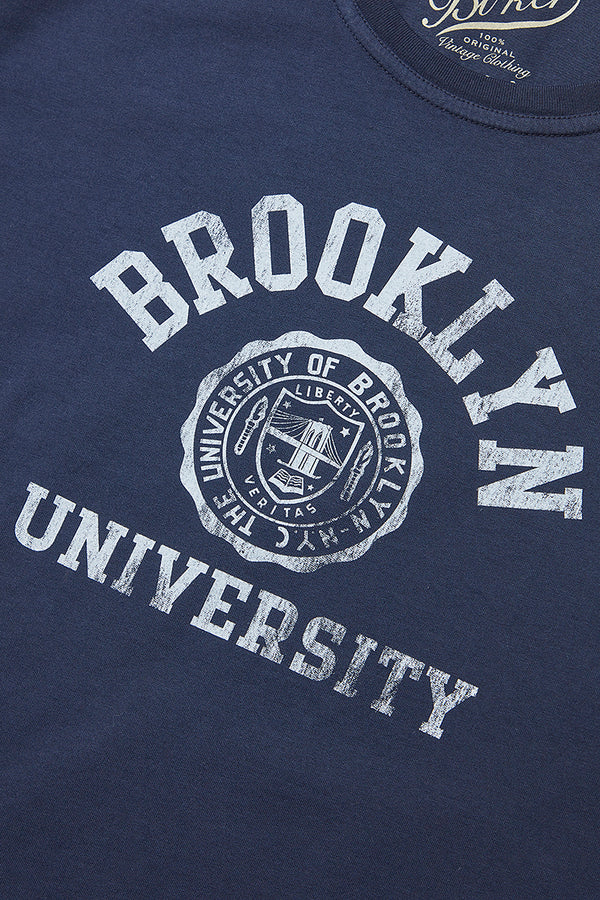 【B’lKER】 カレッジロゴロゴTシャツ / Col：NAVY