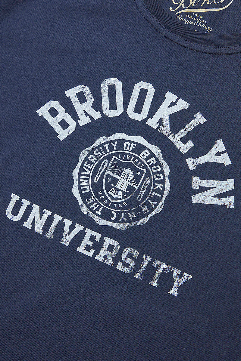 【B’lKER】 カレッジロゴロゴTシャツ / Col：NAVY