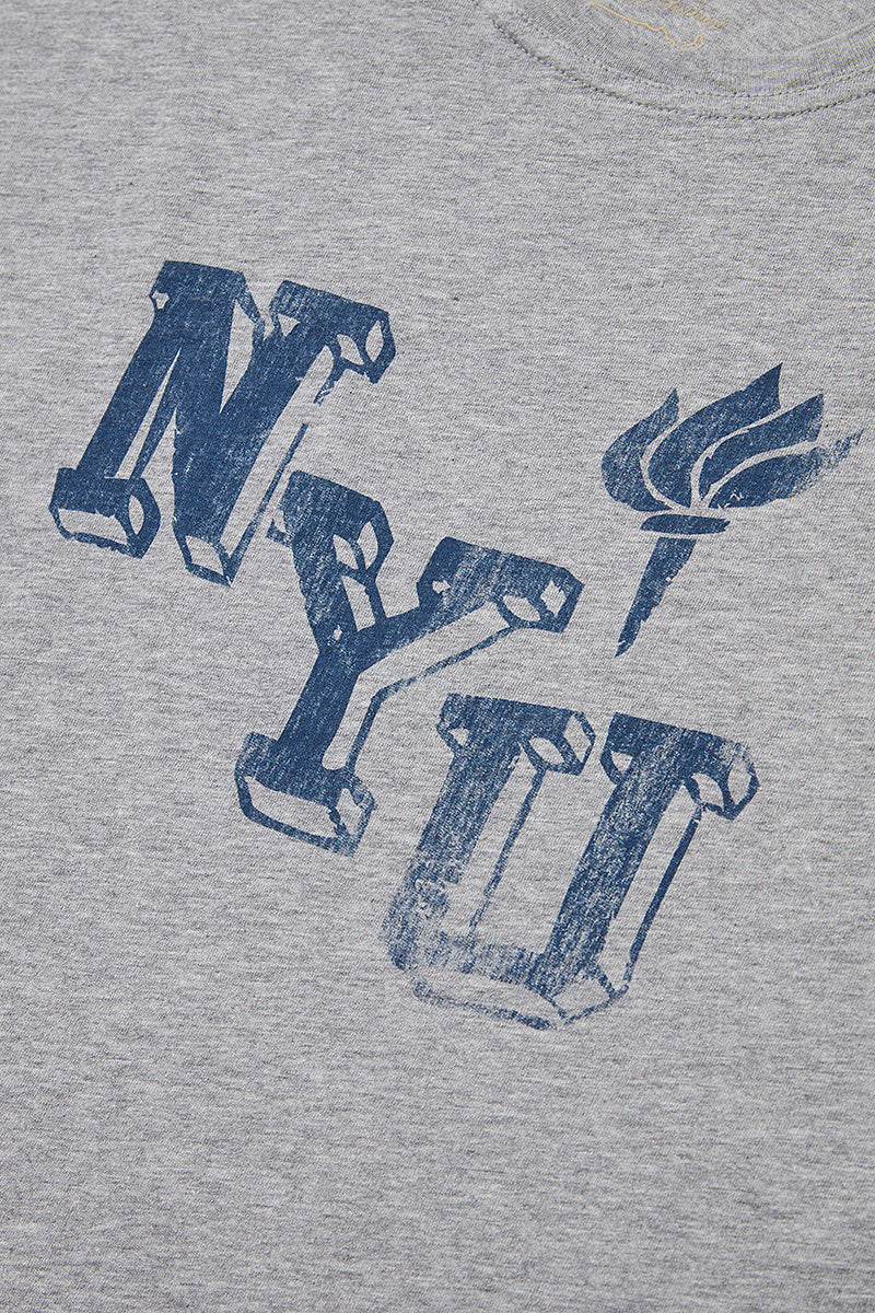 【B’lKER】 ヴィンテージロゴTシャツ / Col：M.GREY グレー