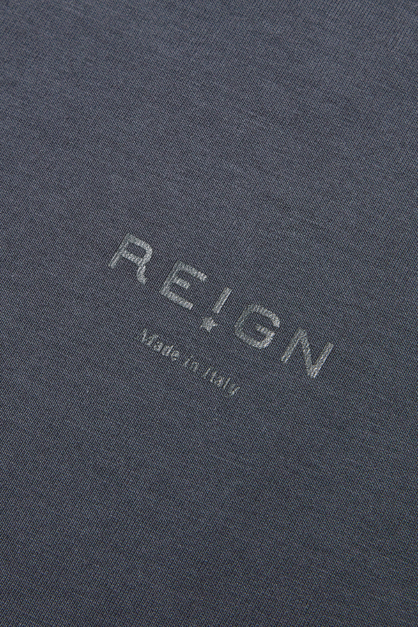 【REIGN】シルケットTシャツ / Col：PIETRA グレー系