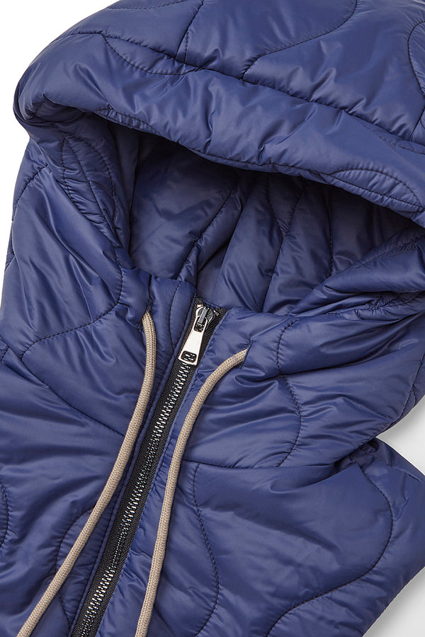 HOOD2 MID フーデッドネックウォーマー / COL：BLU