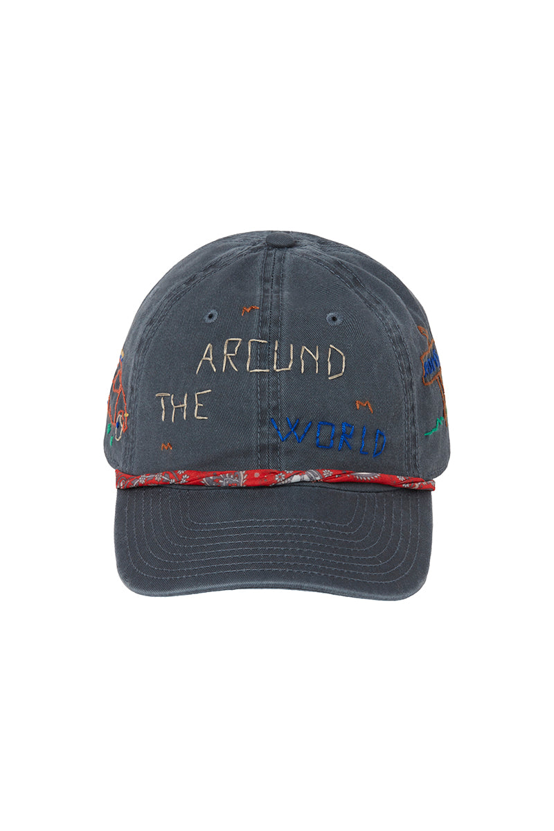 HAT ハンドステッチキャップ / MOSTARDA マスタードイエロー BOB JAPAN