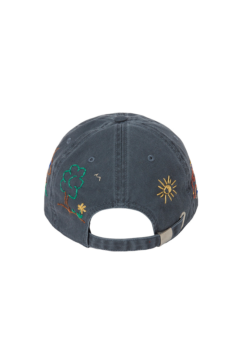 HAT ハンドステッチキャップ / NAVY ネイビー