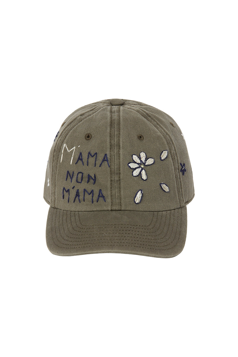 HAT ハンドステッチキャップ / OLIVIA オリーブグリーン