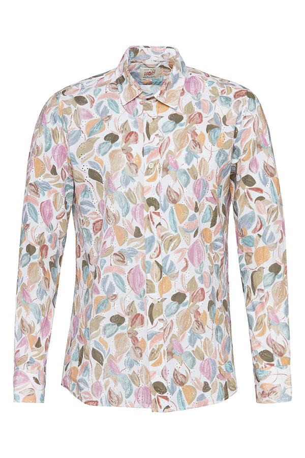 TUTOR504 アートプリントシャツ / UNICA マルチカラー