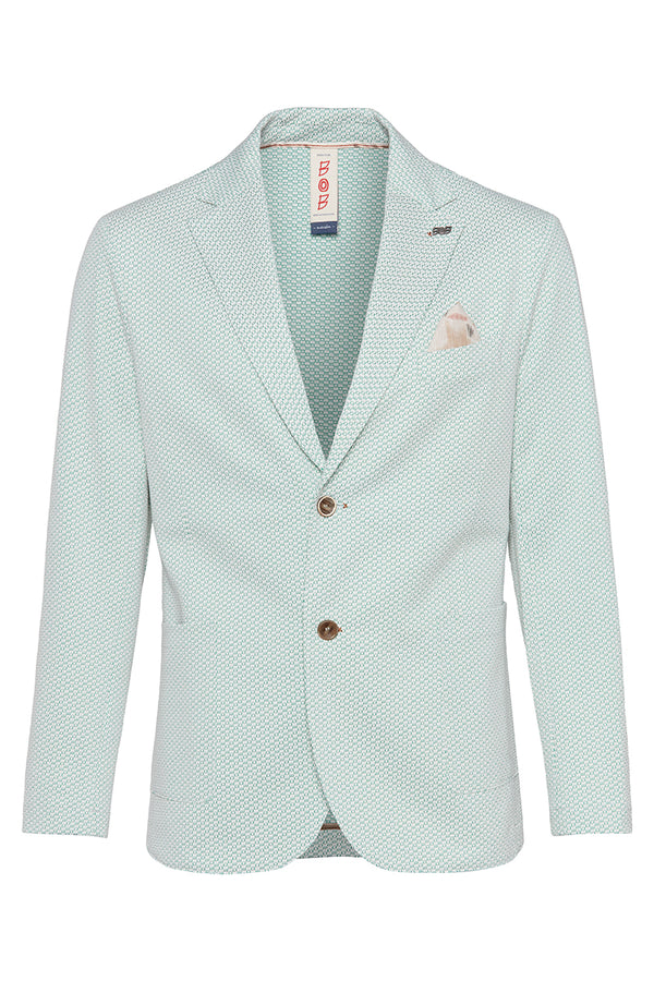 JAKE586 ロゴジャガードジャケット / SMERALDO エメラルド