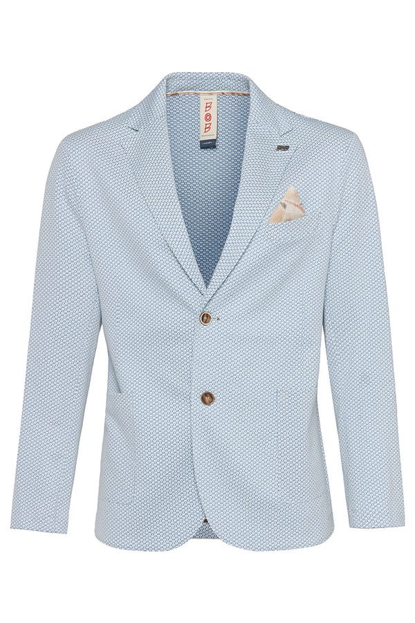 JAKE586 ロゴジャガードジャケット / ROYAL ロイヤルブルー