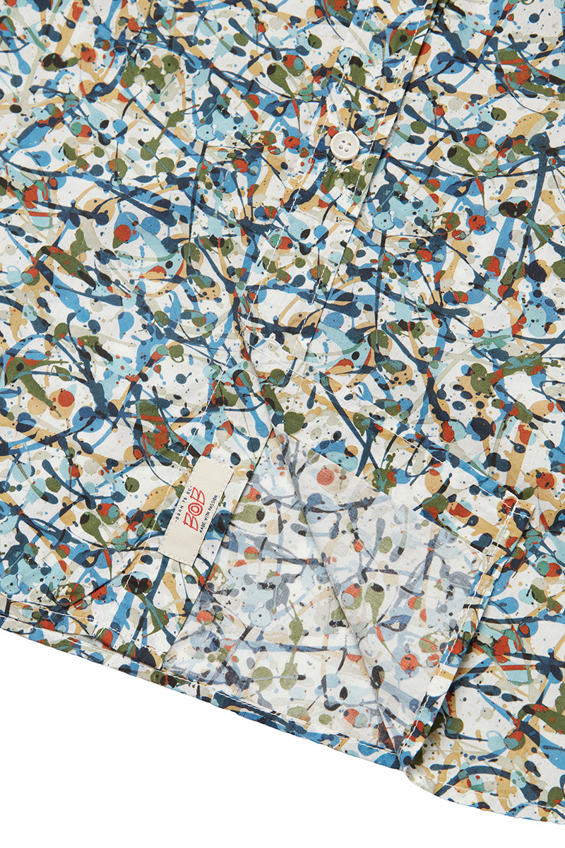 TUTOR504 アートプリントシャツ / UNICA マルチカラー
