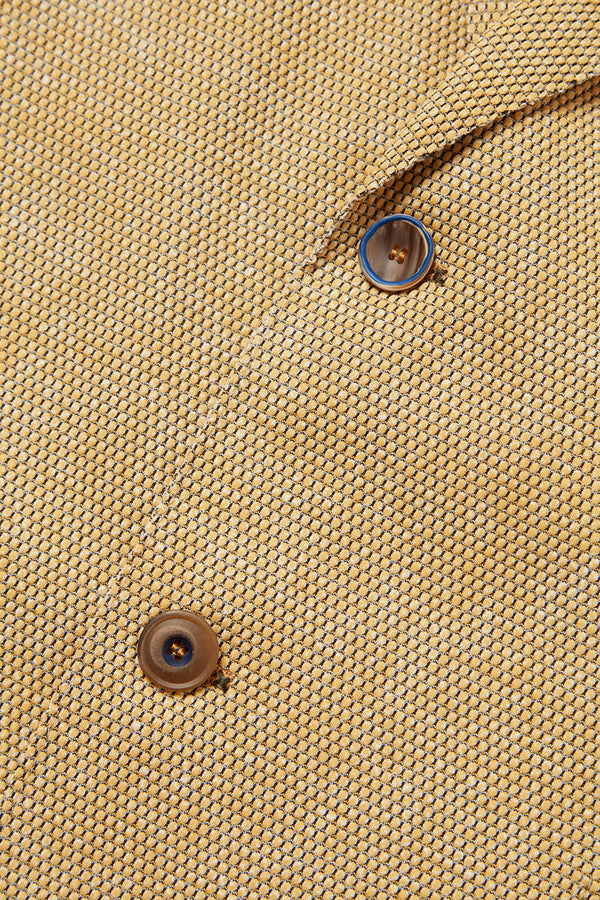 EASYX585 バーズアイプリントジャケット / MOSTARADA マスタード