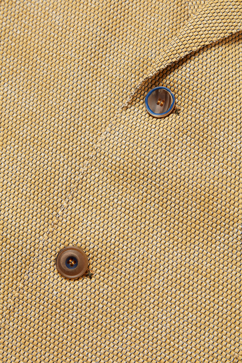 EASYX585 バーズアイプリントジャケット / MOSTARADA マスタード