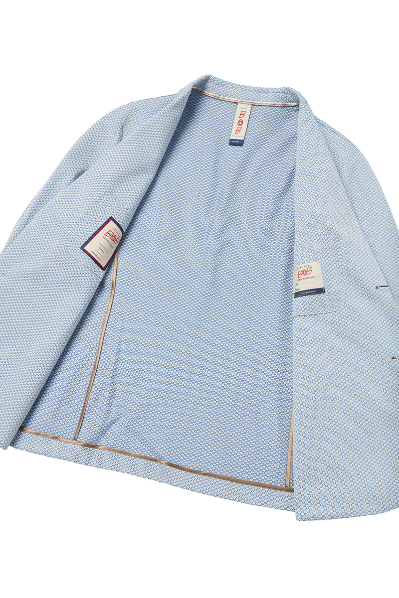 JAKE586 ロゴジャガードジャケット / ROYAL ロイヤルブルー