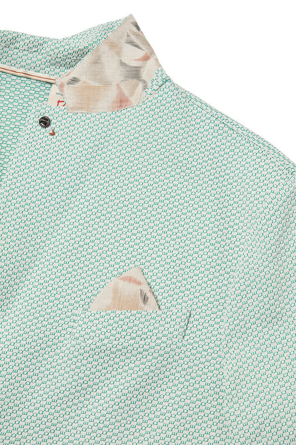 JAKE586 ロゴジャガードジャケット / SMERALDO エメラルド