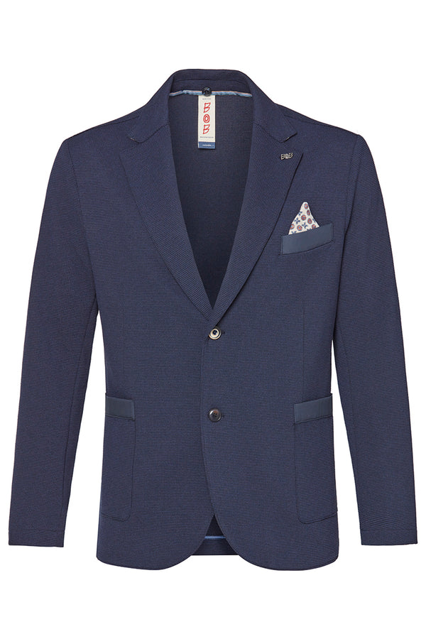MICK581 日本別注 コットンブレンド・デタッチャブルフーディッドジャケット / NAVY ネイビー系